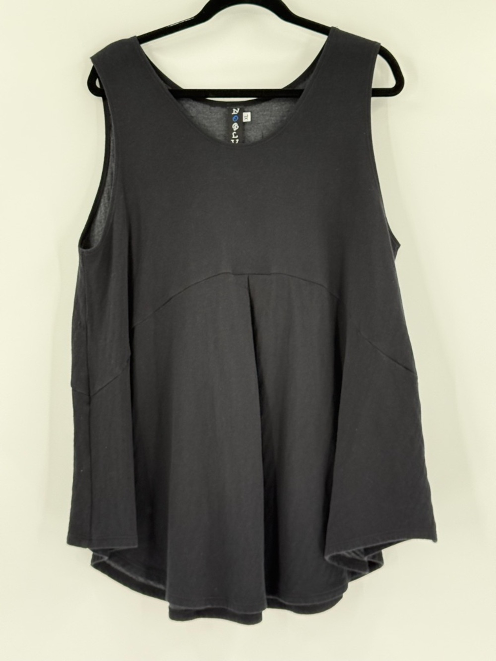 Noblu Flaky Tank Top Sleeveless Flowy Tunic XL